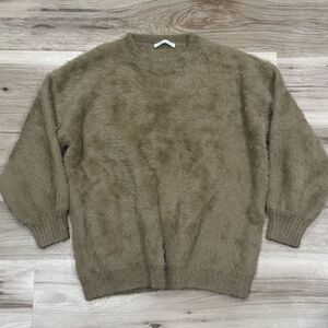 Chloé Tan Furry Pullover Sweater Women’s Medium